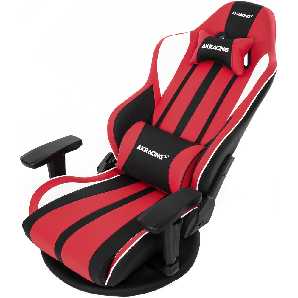 AKRacing ゲーミングチェア Gyokuza V2 Gaming Floor Chairレッド GYOKUZA V2-RED - 3